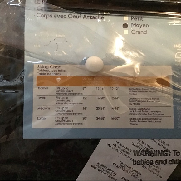 Dino Pup Costume medium. “Welcome to Jurassic Bark” - Picture 3 of 3